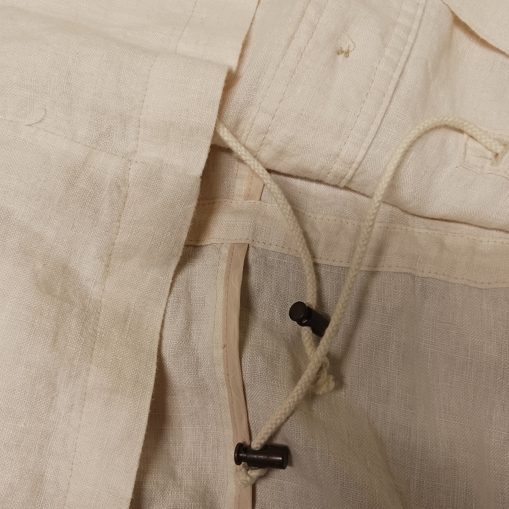 JM Collection Cream Button-Front Teddy Jacket - Picture 7 of 11